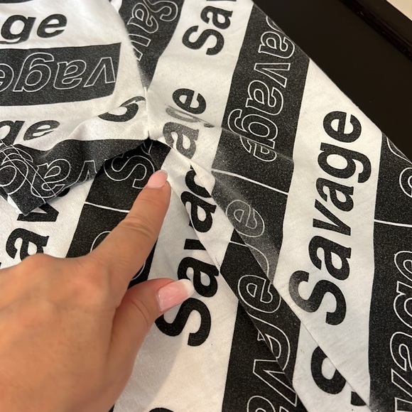 Fresh Laundry all over graphic Pharao Savage print, unisex, Men’s size L - Picture 8 of 8